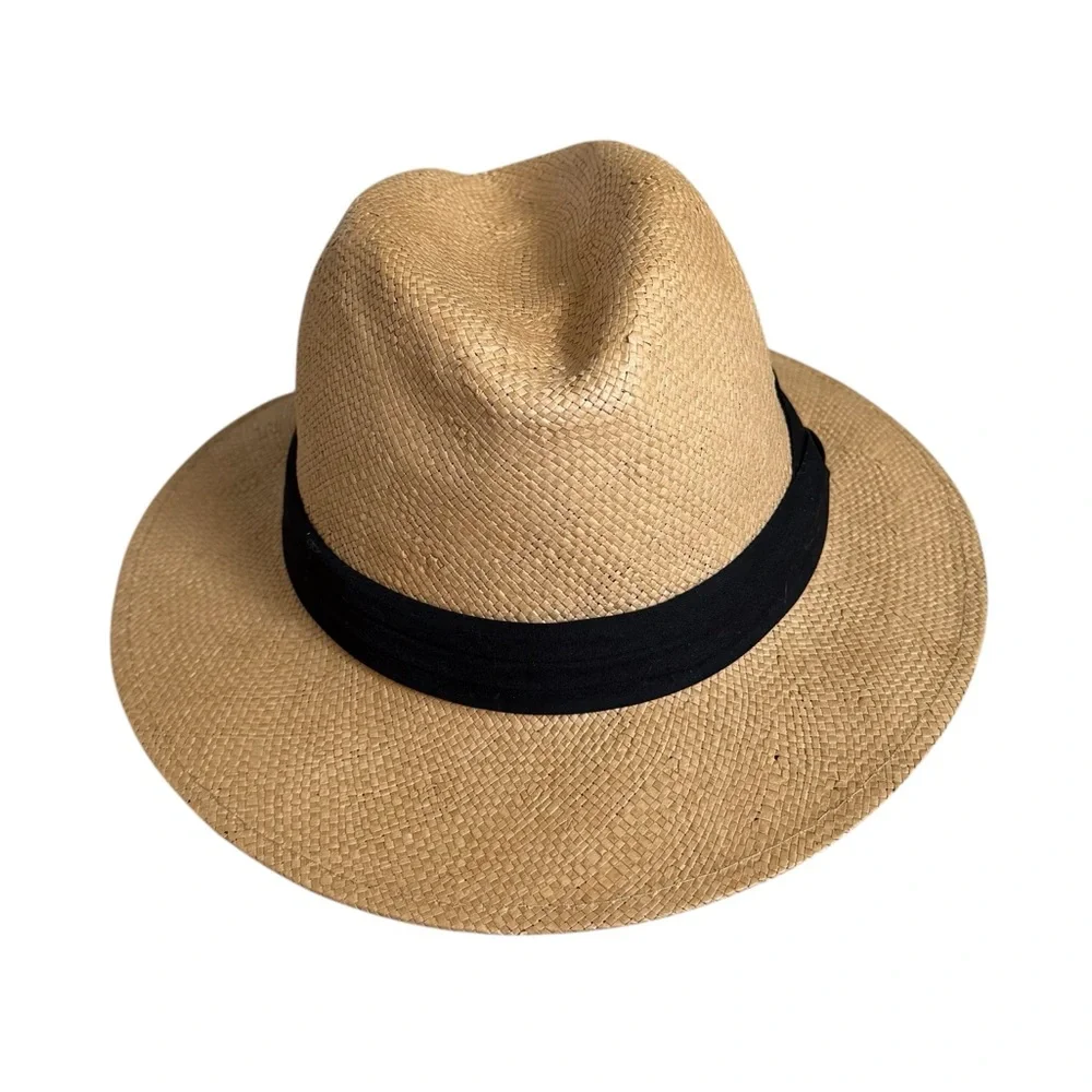 NWT Scala Men's Toyo Safari Hat with Black Trim Size S/M - Picture 6 of 14
